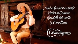 Catherine Vergnes  Zamba de amor en vueloPiedra y caminoAnacleto del VientoLa Cerrillana [upl. by Bathsheb]