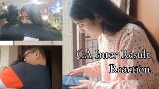 CA Inter Result Reaction  Nov23 PassFail  CA Aspirant [upl. by Alvira635]