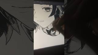 漫画家志望が鬼滅の刃の冨岡義勇を描いてみました！【illustration making】shorts [upl. by Eisnil]