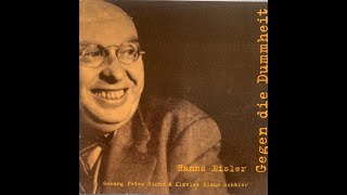 11 An den kleinen Radioapparat Bert Brecht Hanns Eisler [upl. by Pachston]