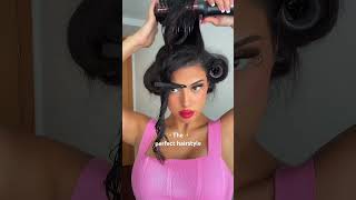 My favorite hairstyle😍 hairstyle lips tutorial [upl. by Meris]