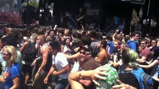 Less Than Jake  Vans Warped Tour 2011  Carson  Circle Pit [upl. by Irmine871]