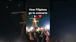 How Filipinos go to concerts Dumaguete the Philippines 2022 Filipino crowd singing [upl. by Garrison]