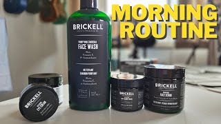 My Complete Brickell Men Morning Routine [upl. by Aoht]