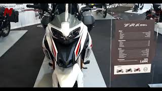 Benelli TRK 251 2019  Walkaround  VivelaMoto 2019 [upl. by Pulchi]