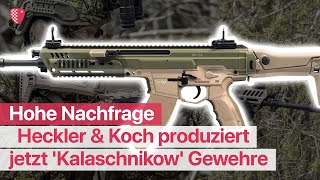 Heckler amp Koch produziert jetzt Kalaschnikow Gewehre [upl. by Marta]