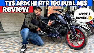 All New Tvs Apache RTR 160 DUAL ABS 🥵 Launch 😘  Complete Detailed Review  Big Change 🔥  tvs [upl. by Pittman]