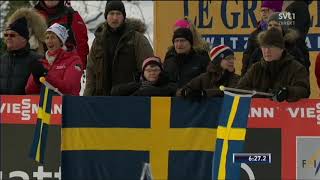 Längdskidor Världscupen Lillehammer 20162017  Herrar 15km jaktstart klassik [upl. by Hallimaj]