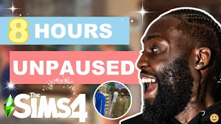 I Played The Sims 4 For 8 Hours Without Pausing [upl. by Gadmon722]