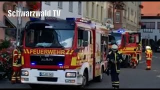 🚨🚒 Vier Feuerwehreinsätze in Bad Säckingen an einem Tag 18082020 [upl. by Alviani294]