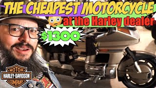 The BEST DEAL at a Harley Davidson Dealership  Cheapest Motorcycle [upl. by Rodablas]