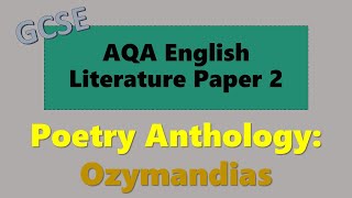 AQA Anthology Revision Week 3 Ozymandias [upl. by Thibaut]