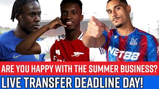 Crystal Palace Deadline Day Transfers  LIVE Palace News [upl. by Lennej]