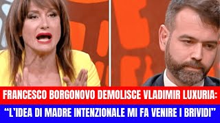 BORGONOVO ATTACCA LUXURIA quotI VERI SFRUTTATORI DELLA DONNA SIETE VOIquot [upl. by Enimsaj525]