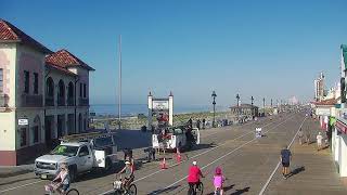 Todays 06212024 OCNJ Boardwalk Flag Raising Timelapse [upl. by Attennaej77]