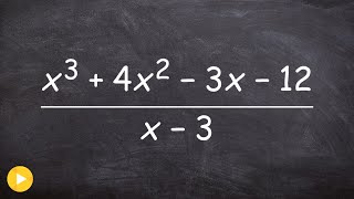 Dividing polynomials using long division [upl. by Bathsheeb440]