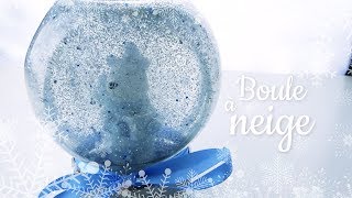 activité manuelle hiver  Boule à neige DIY [upl. by Agnes470]