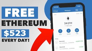 Earn Free Ethereum Passive Income Without Crypto  Make Money Online 2024 [upl. by Swee914]