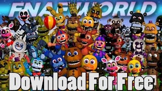 How To Download FNaF World Free Not Pirated [upl. by Anahsit]