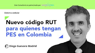 Código RUT para contribuyentes que estando en el exterior tengan PES en Colombia [upl. by Audi]