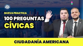 Estudia las 100 preguntas cívicas 2024  Ciudadanía americana [upl. by Magda423]