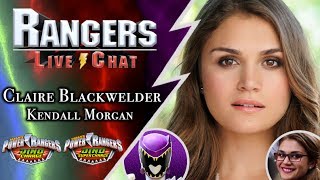 Live with Claire Blackwelder  Power Rangers Dino Super Charge  Kendall Morgan  5282017 [upl. by Rybma]