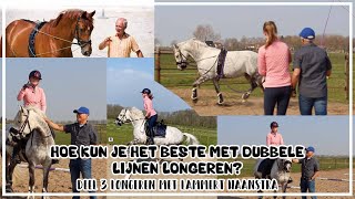 LONGEREN met LAMMERT HAANSTRA 🧡  Deel 3  Dubbele longe  Epplejeck [upl. by Cindi]