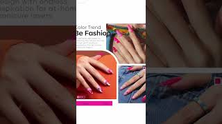 HOW TO WEAR MODELONES PINK GEL NAIL POLISH SET 6 COLORS  AMAZON FINDS 💅🏽 [upl. by Cargian]