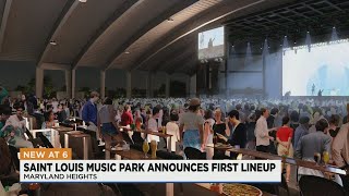 Concert lineup for Saint Louis Music Parks inaugural season announced [upl. by Soinski]