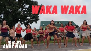 Waka Waka  SHAKIRA  Super Energetic Dance Choreo [upl. by Nirrok427]