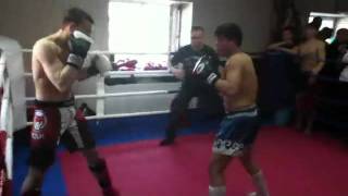 Fight  Ingush vs Kyrgyz Спарринг бой ингуш с киргизом [upl. by Eelik445]