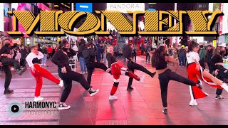 KPOP IN PUBLIC TIMES SQUARE LISA  MONEY Dance Cover [upl. by Fairweather4]