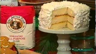 LemonFilled White Layer Cake mini clip All American Dessert Cookbook National Satellite Media Tour [upl. by Yecrad4]