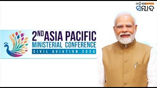 LIVE  PM Modi attends Asia Pacific Civil Aviation Ministers Conference [upl. by Lodovico17]