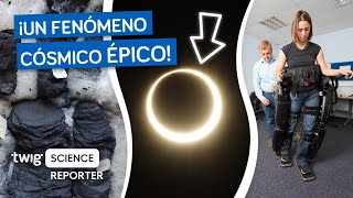 ¿Vieron este eclipse solar en forma de anillo de fuego [upl. by Anuat]