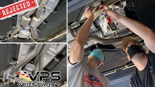 Audi S5 Exhaust Mod  VPS Tuning PreMuffler Delete Kit [upl. by Atinehs813]