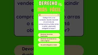 Rescindir contrato short 5 Derecho derecho quiz examenes onlinequiz test onlinetest [upl. by Alicea]