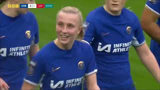 Chelsea vs Liverrpool Womens Football 2324 [upl. by Ardnoet903]