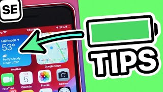 14 iPhone SE 3 Battery Saving Tips [upl. by Sakhuja]