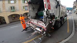 Epic Bin Man GoPro Adventure Life of a Trash Collector [upl. by Adnilemre]