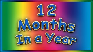 Months of the Year Song  ABC Baby Songs  Learn Months of Year [upl. by Ociram727]