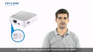 TPLINK  Portable 3G4G Wireless N Router  TLMR3020 [upl. by Acinorrev]