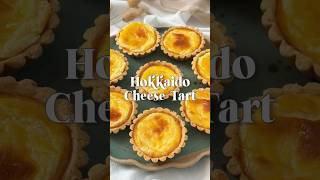 Hokkaido Cheese Tart🧀✨ coba bikin juga yuk cheesetart hokkaido resepcheesetart [upl. by Layton]