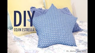 DIY Deco Coser un cojín de estrella patrones gratis [upl. by Hach]