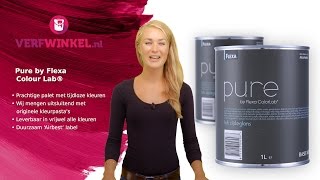 Pure by Flexa bij Verfwinkelnl  Productvideo 44 [upl. by Errot]