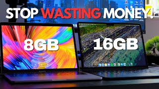 M3 MacBook Air 8GB vs 16GB RAM  Explained [upl. by Ladnik]