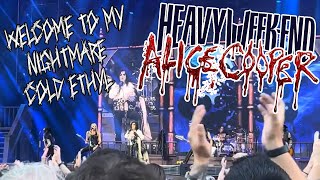 ALICE COOPER  Welcome To My NightmareCold Ethyl HD HeavyWeekend Nancy 2024 [upl. by Vander]