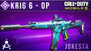 New BEST Krig 6 skin in COD Mobile [upl. by Eyanaj]