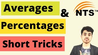 Quantitative Reasoning Tricks  Averages and Percentages MCQs NTS GAT General NAT SST Maths [upl. by Oderfla916]