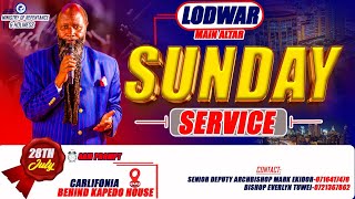 LODWAR MAIN ALTAR SUNDAY SERVICE 28TH JULY 2024 [upl. by Nosle]